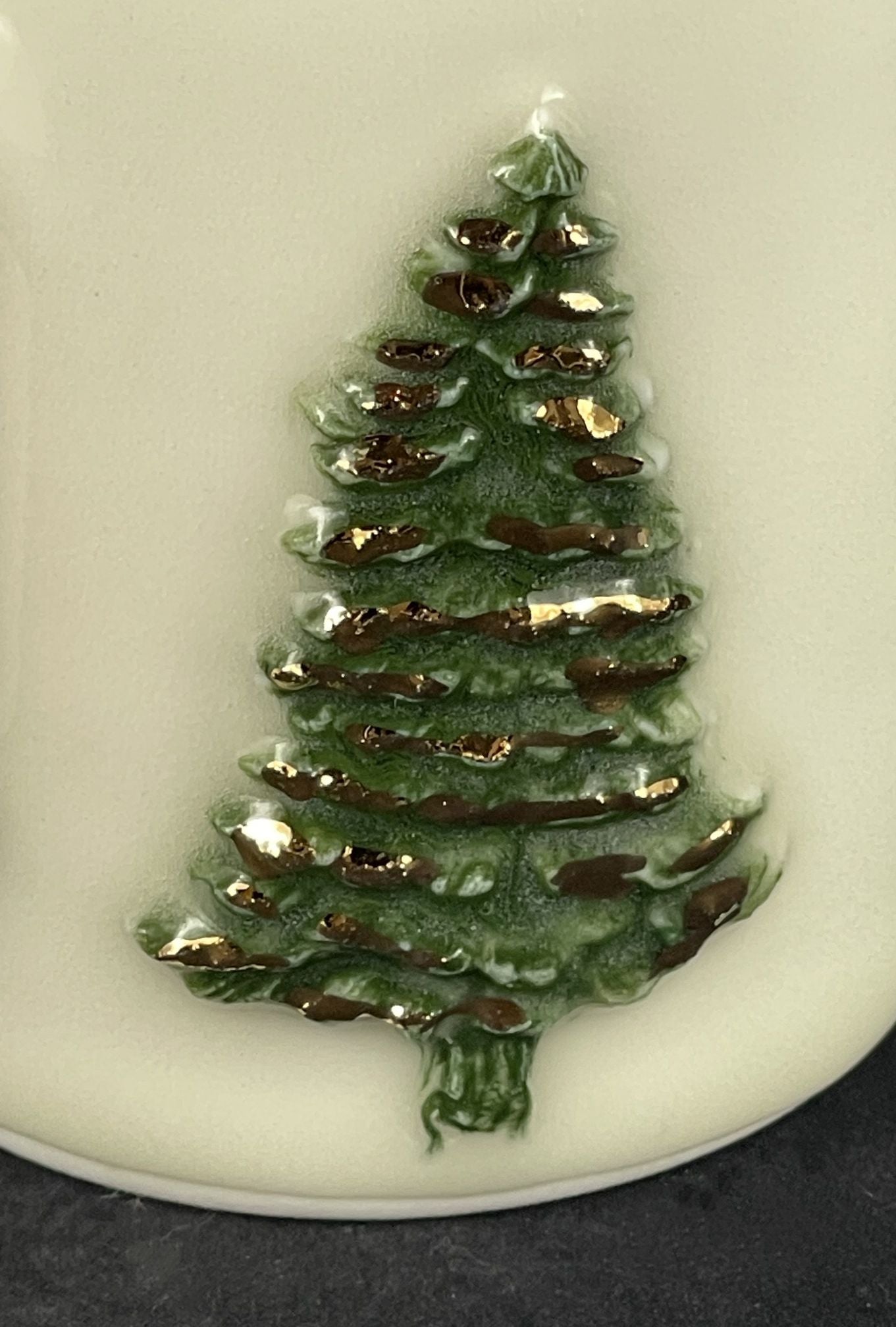 Small Porcelain Christmas Tree Mug