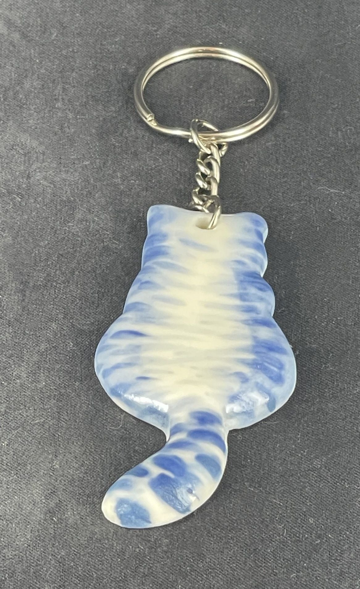 Kitty Cat Silhouette Keychains