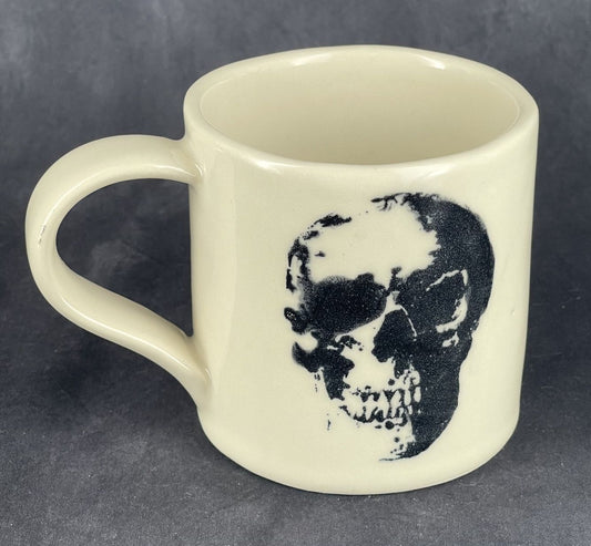 Porcelain Skull Mug