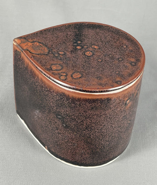 Small Teardrop-Shaped Lidded Vessel